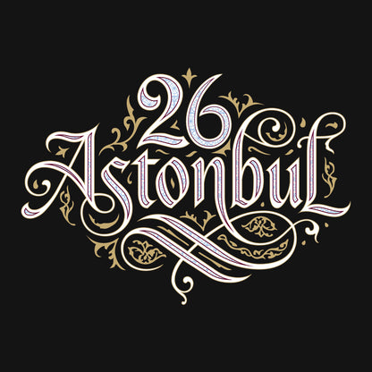Junior Astonbul 26' - Front print [Black]