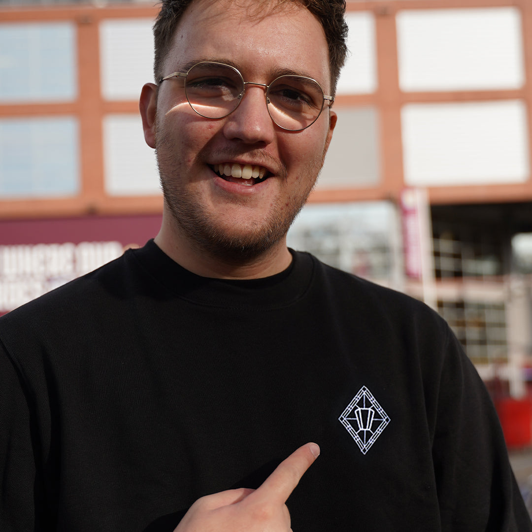 Glass Lamp Sweatshirt [Black]