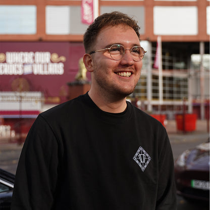 Glass Lamp Sweatshirt [Black]