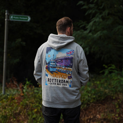 Rotterdam '82 - The No.6 Hoodie [Heather Grey]