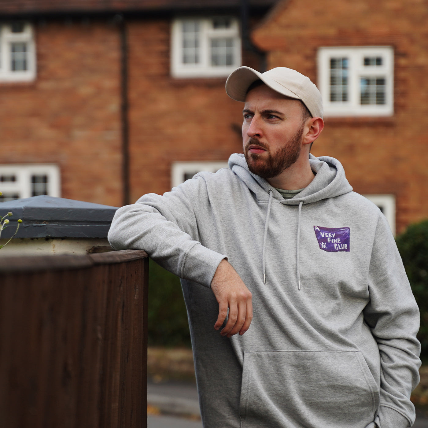 Rotterdam '82 - The No.6 Hoodie [Heather Grey]