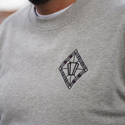 Glass Lamp Sweatshirt [Heather Grey]