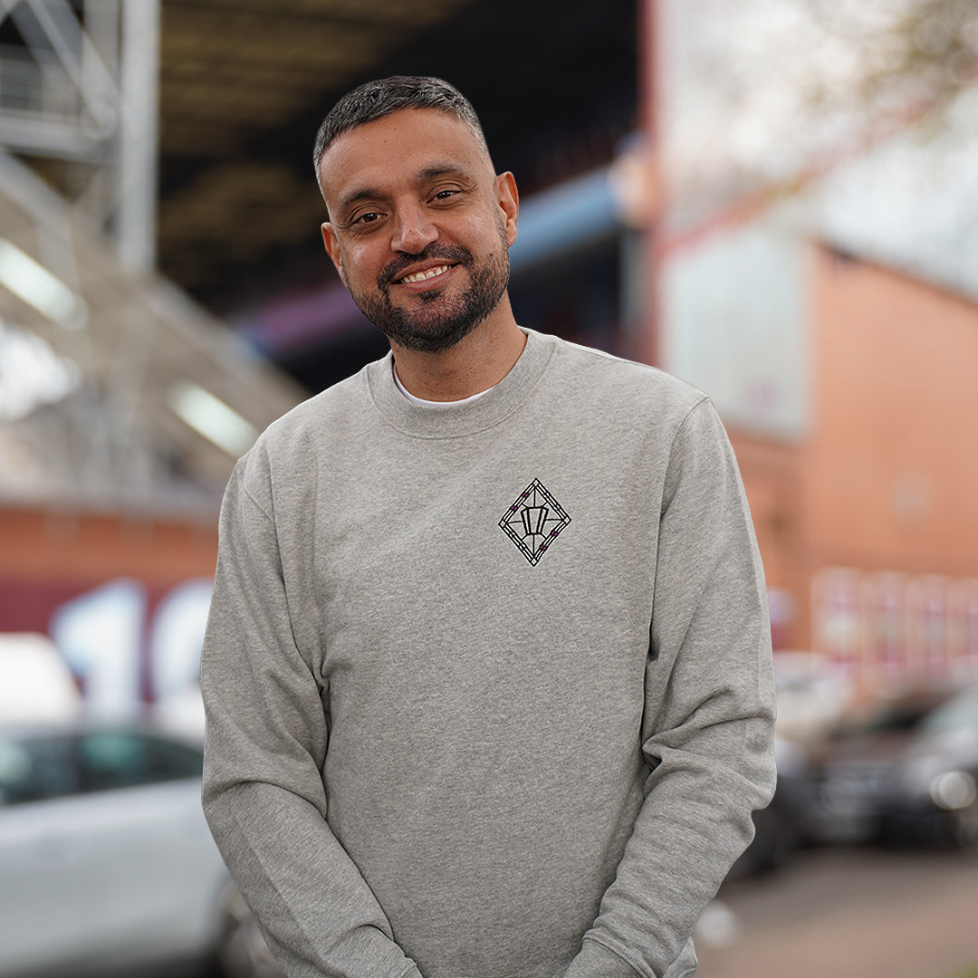 Glass Lamp Sweatshirt [Heather Grey]