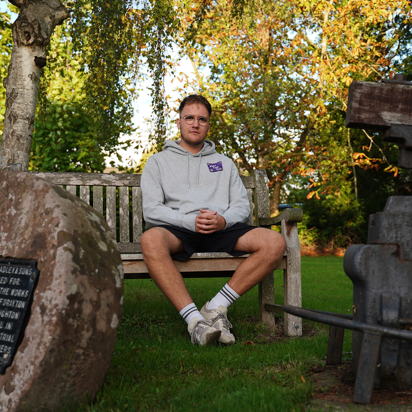 Rotterdam '82 - The No.6 Hoodie [Heather Grey]