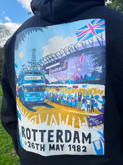 Rotterdam '82 - The No.6 Hoodie [Black]