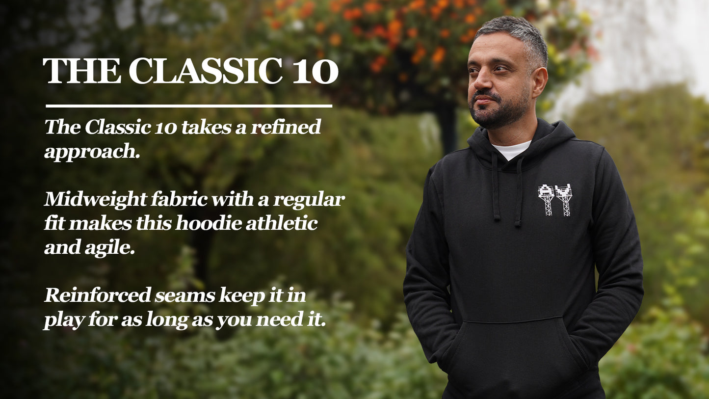 AV Floodlights - The Classic 10 Hoodie [Black]