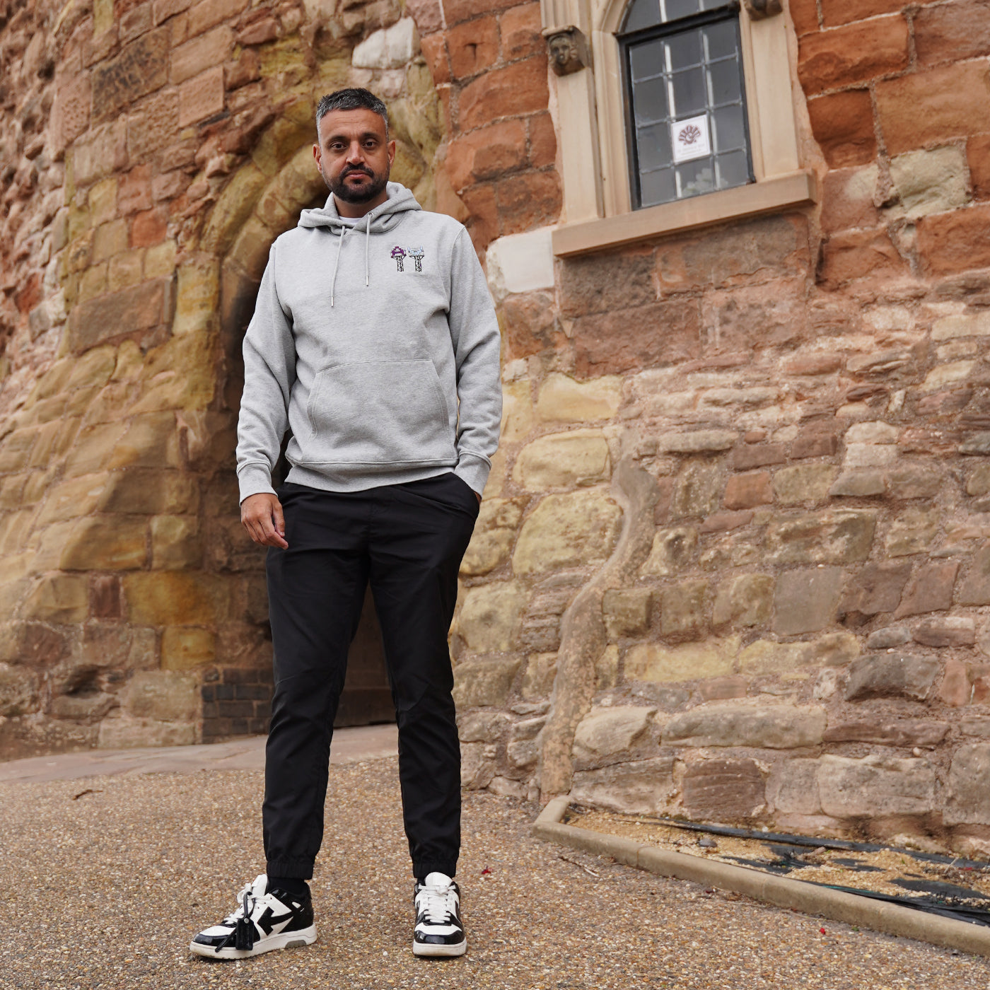 AV Floodlights - The No.6 Hoodie [Heather Grey]