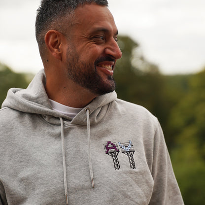AV Floodlights - The No.6 Hoodie [Heather Grey]