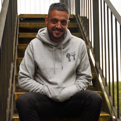 AV Floodlights - The No.6 Hoodie [Heather Grey]