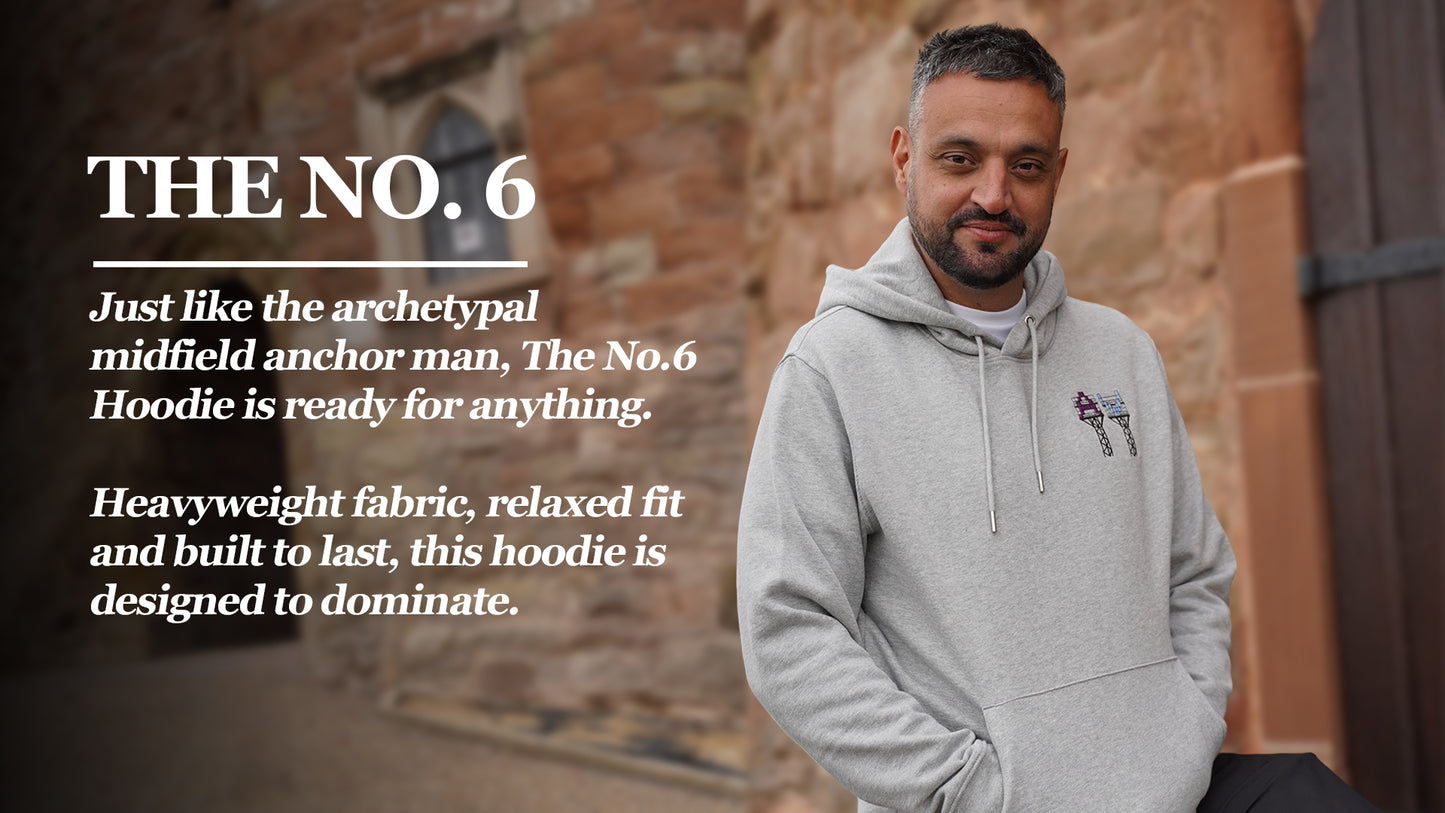 AV Floodlights - The No.6 Hoodie [Black]