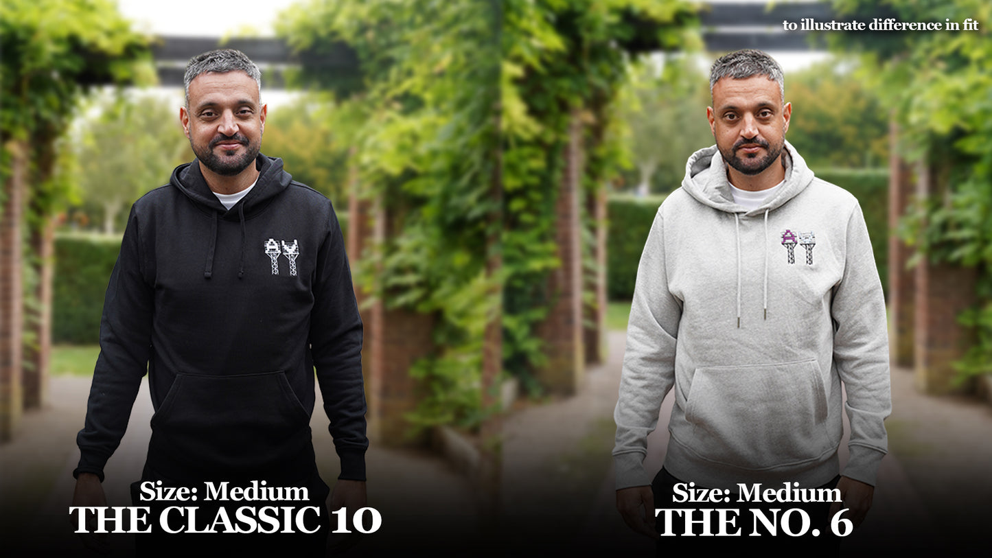 AV Floodlights - The No.6 Hoodie [Black]